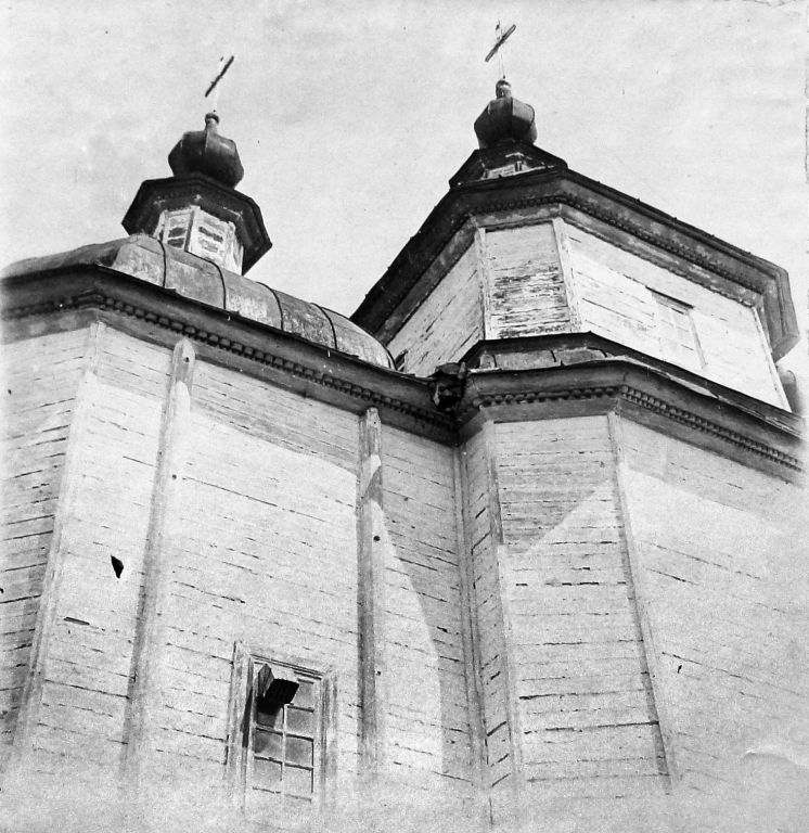 Церковь Михаила Архангела, Левковка (Изюмский район, Украина, Харьковская область). архивная фотография, Фото 1914 года. Автор С. Таранушенко