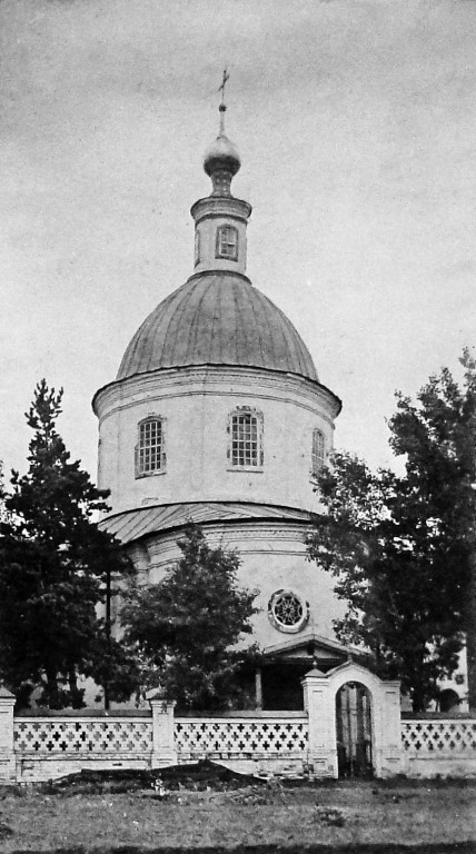 Савинцы. Церковь Успения Пресвятой Богородицы (старая). архивная фотография, Фото 1914 года. Автор С. Таранушенко