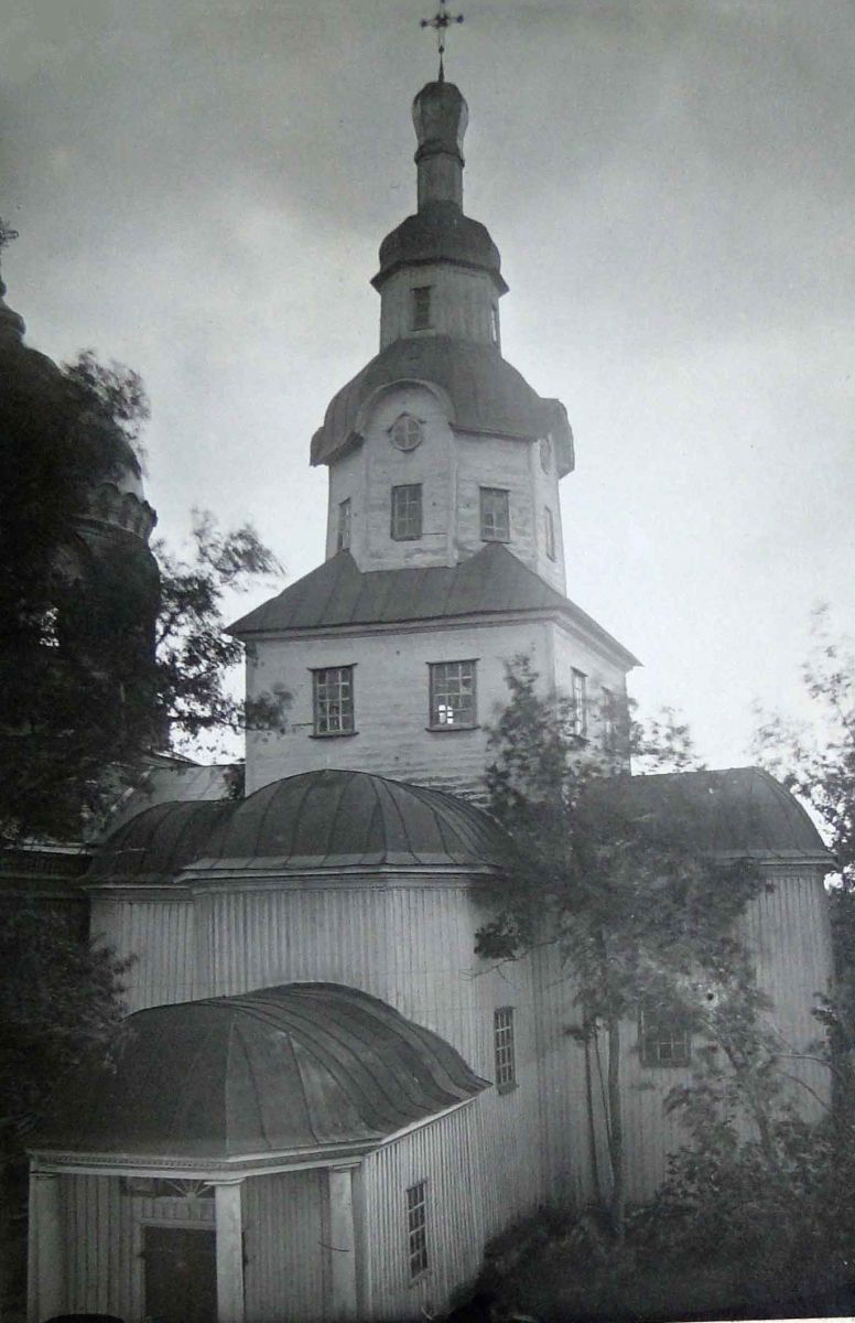 Церковь Николая Чудотворца (старая), Лебедин (Сумской район, Украина, Сумская область). архивная фотография, Фото 1913 года. Автор С. Таранушенко