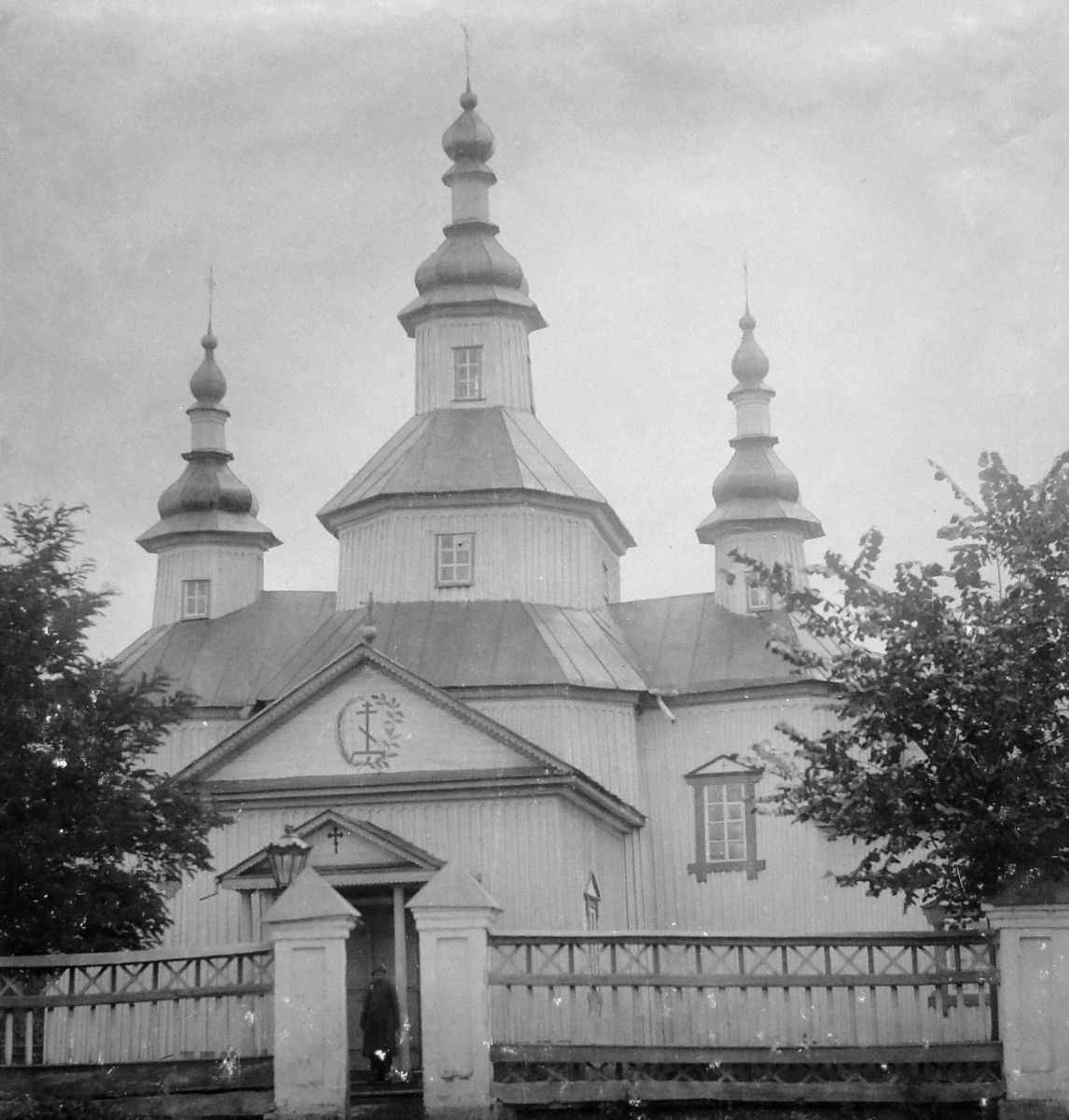 Лебедин. Церковь Георгия Победоносца. архивная фотография, Фото 1913 года. Автор С. Таранушенко