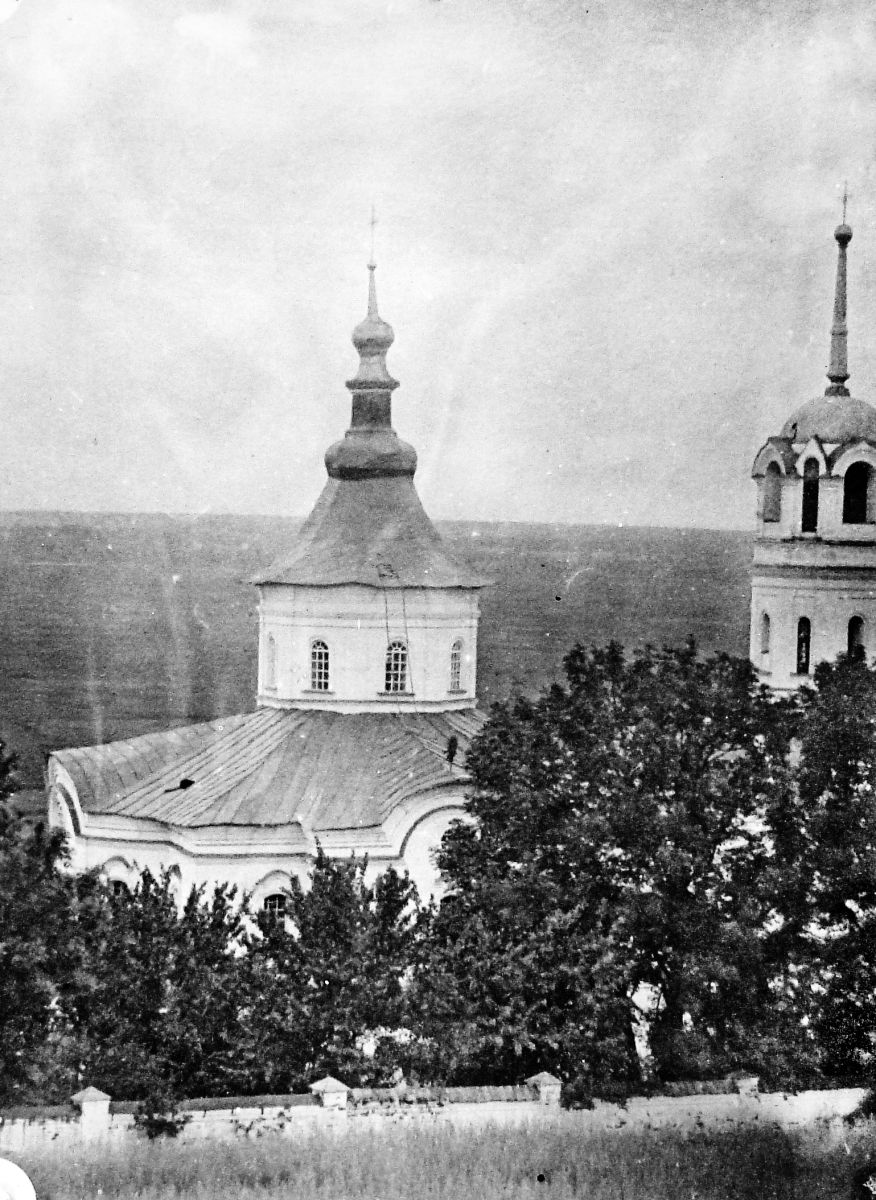 Церковь Успения Пресвятой Богородицы, Межирич (Сумской район, Украина, Сумская область). архивная фотография, Фото 1913 года. Автор С. Таранушенко