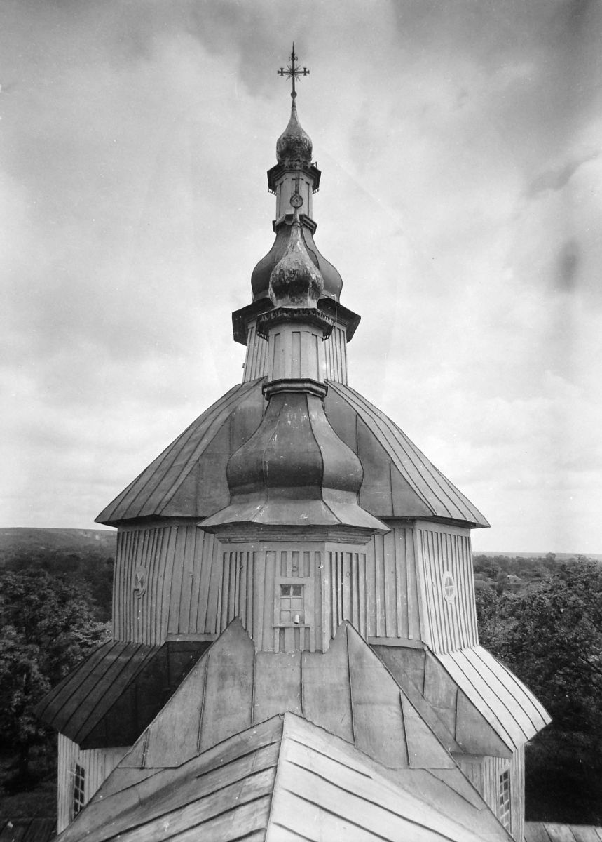 Церковь Спаса Преображения, Межирич (Сумской район, Украина, Сумская область). архивная фотография, Фото 1929 года. Автор С. Таранушенко