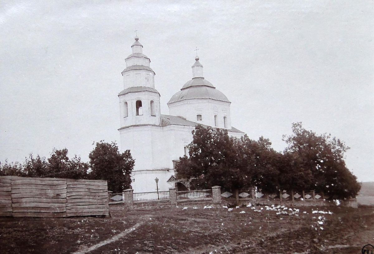 Церковь Николая Чудотворца, Буймер (Ахтырский район, Украина, Сумская область). архивная фотография, Фото 1913 года. Автор С. Таранушенко