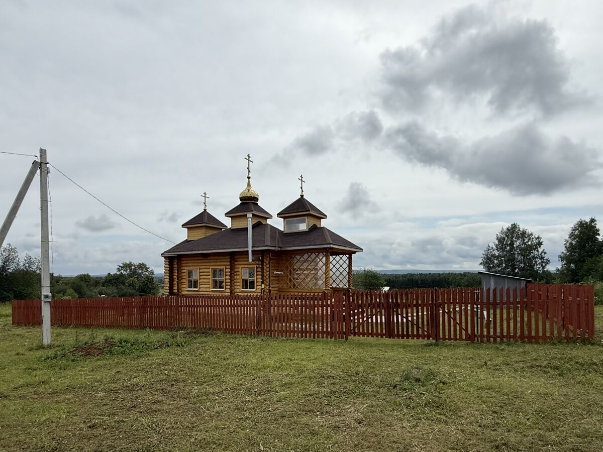 Храм-часовня Тихона Амафунтского, Они (Коми-Пермяцкий округ, Юсьвинский район, Пермский край). фасады, Вид с севера