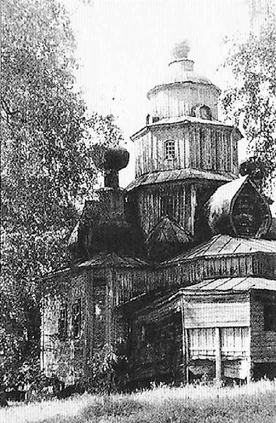 Церковь Преображения Господня, Поляны (Кольчугинский район, Владимирская область). архивная фотография