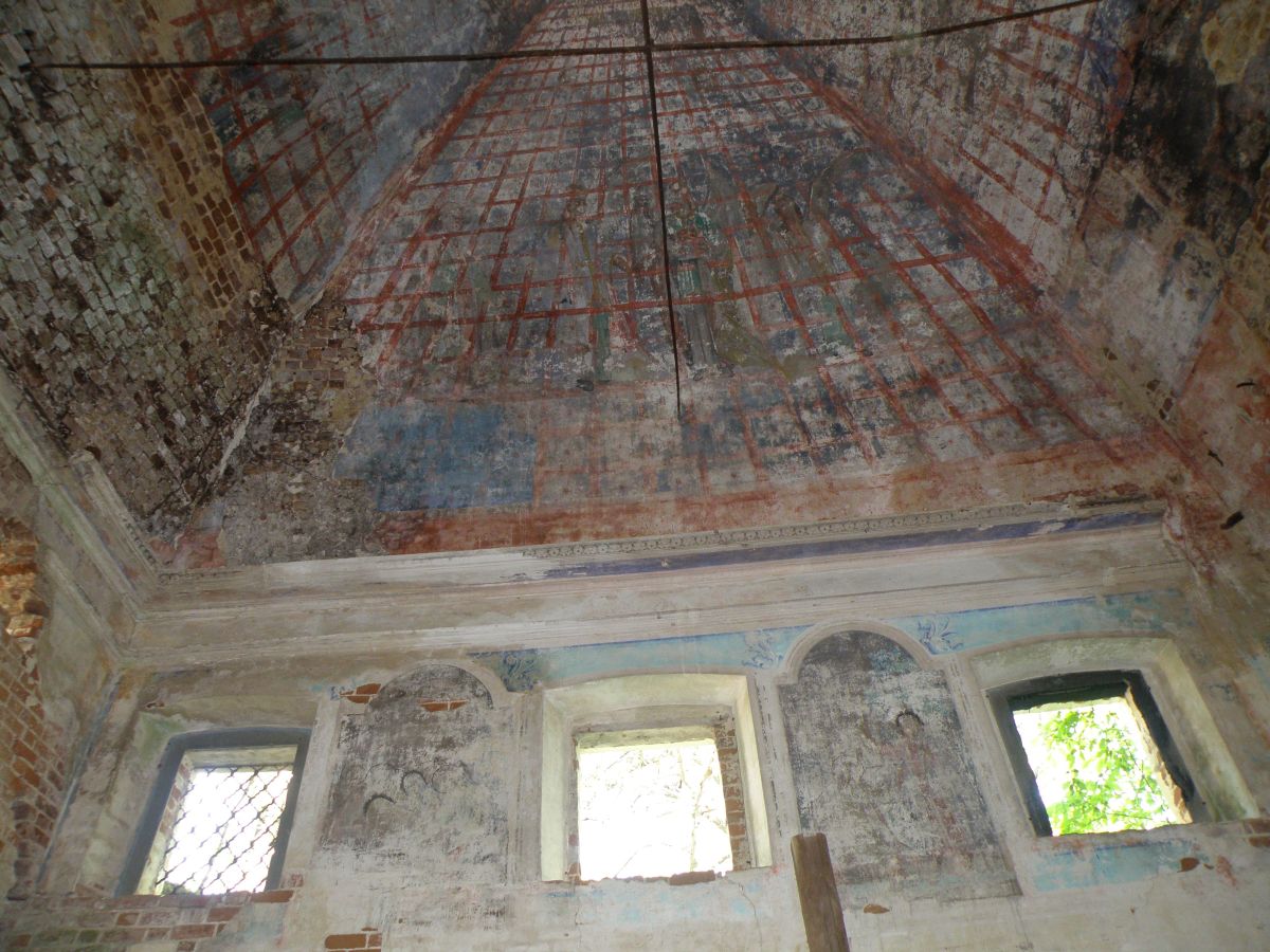Церковь Казанской иконы Божией Матери, Новографское (Буйский район, Костромская область). интерьер и убранство