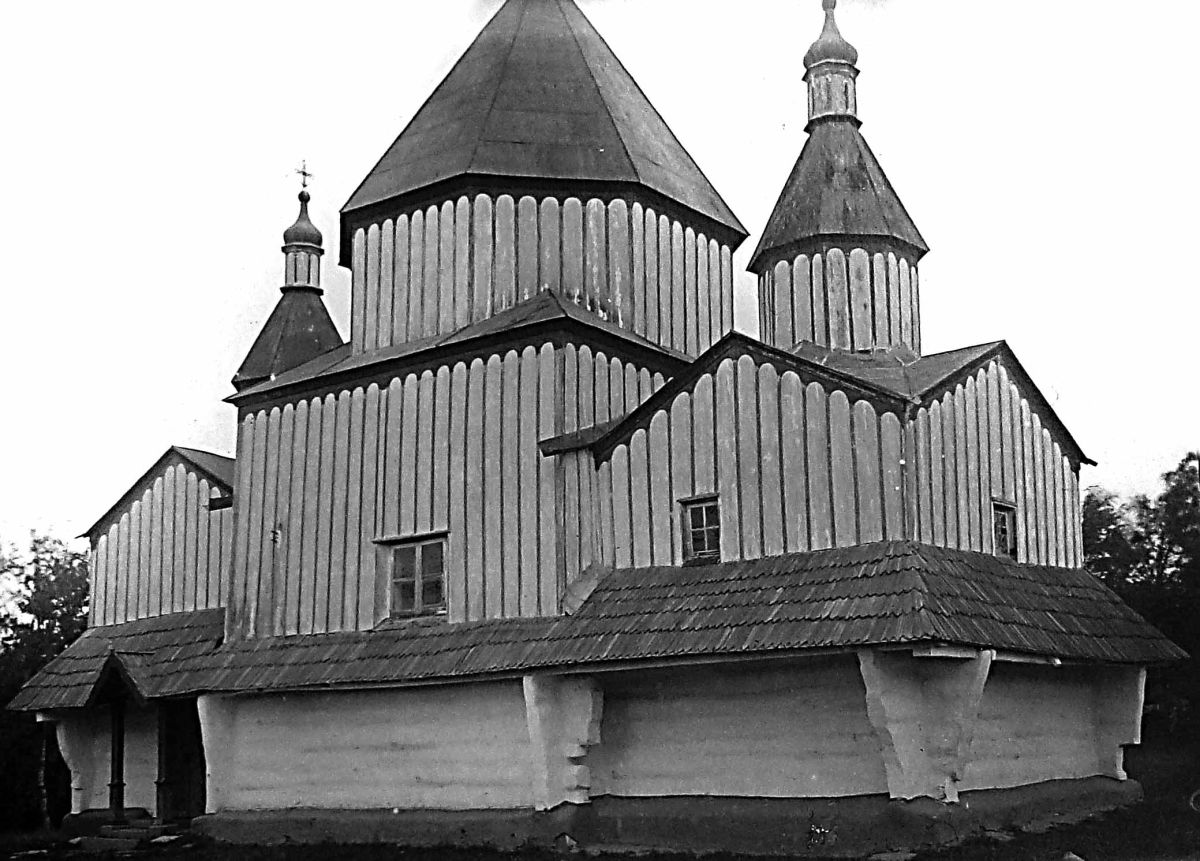 Церковь Димитрия Солунского, Гораевка (Каменец-Подольский район, Украина, Хмельницкая область). архивная фотография, Старинное фото. Автор Ю. Сицинский