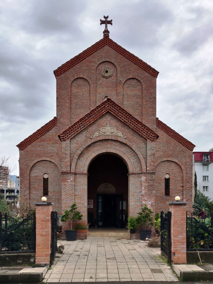 Церковь Тбели Абусеридзе, Батуми (Аджария, Грузия). фасады, Вид с запада
