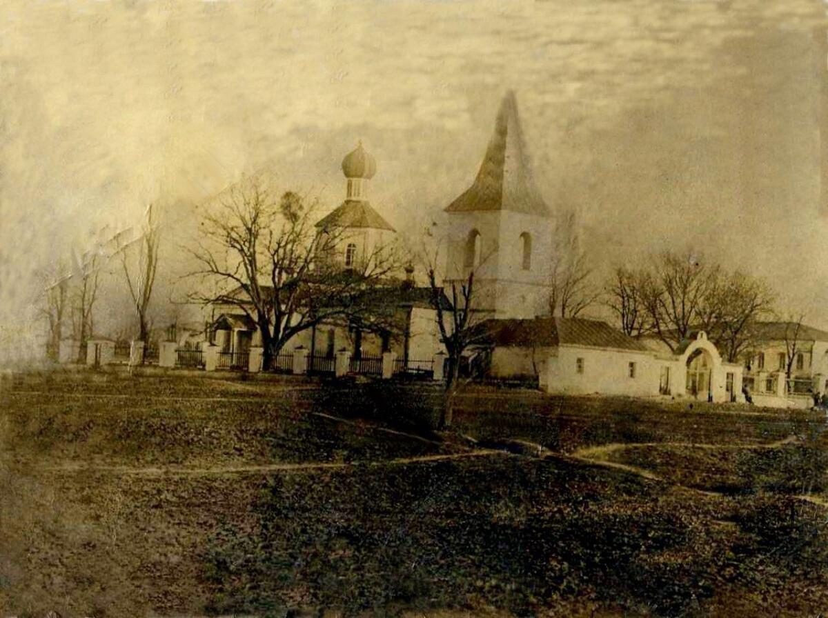 Церковь Троицы Живоначальной (старая), Гостагаевская (Анапа, город, Краснодарский край). архивная фотография, Старинное фото с сайта gostagay.ru