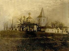 Гостагаевская. Церковь Троицы Живоначальной (старая)