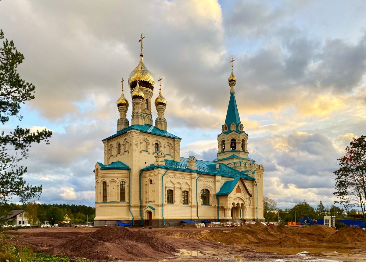 Церковь Благовещения Пресвятой Богородицы, Коваши (Ломоносовский район, Ленинградская область). фасады, Вид с севера