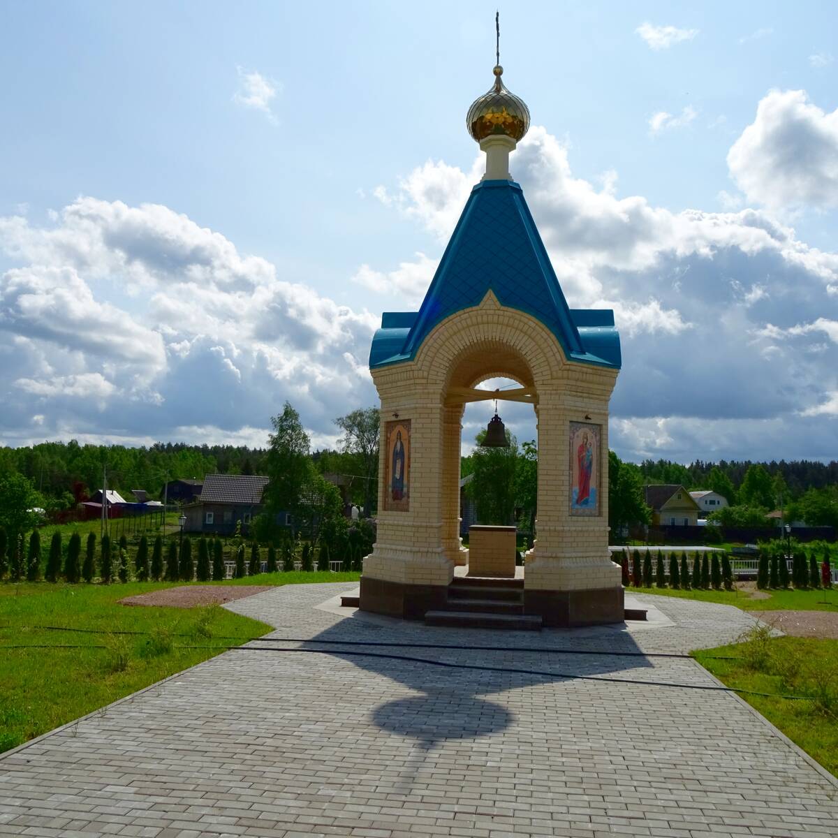Церковь Благовещения Пресвятой Богородицы, Коваши (Ломоносовский район, Ленинградская область). дополнительная информация, Звонница.