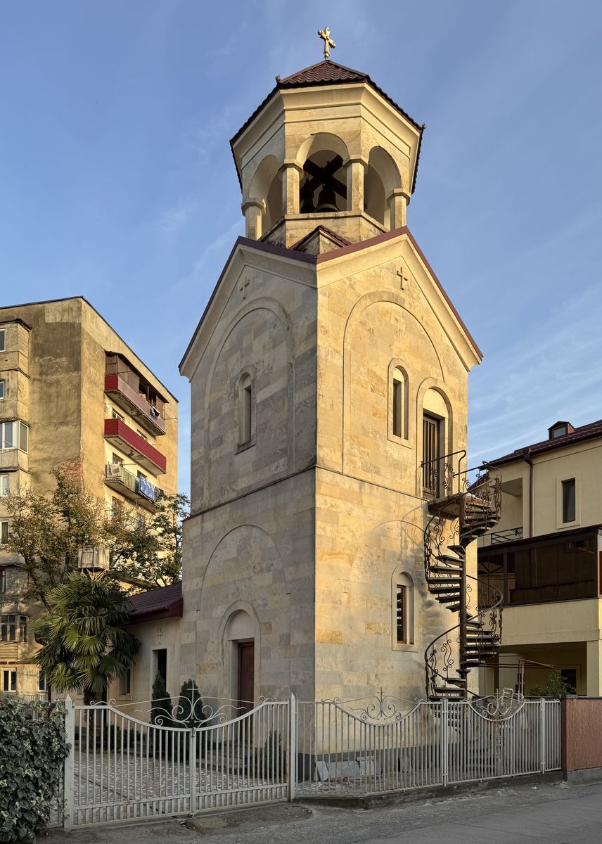 Церковь Киприана и Иустины, Кутаиси (Имеретия, Грузия). архитектурные детали, Колокольня