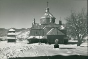 Церковь Димитрия Солунского, Фото 1936-1938 гг. Сайт Польской национальной библиотеки https://polona.pl<br>, Зеленая, Надворнянский район, Украина, Ивано-Франковская область