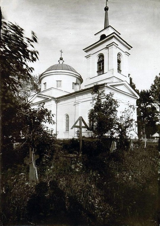 Церковь Михаила Архангела, Щепец (Гдовский район, Псковская область). архивная фотография, Фото конца XIX - начала XX веков из фондов Научно-исследовательского музея при Российской академии художеств