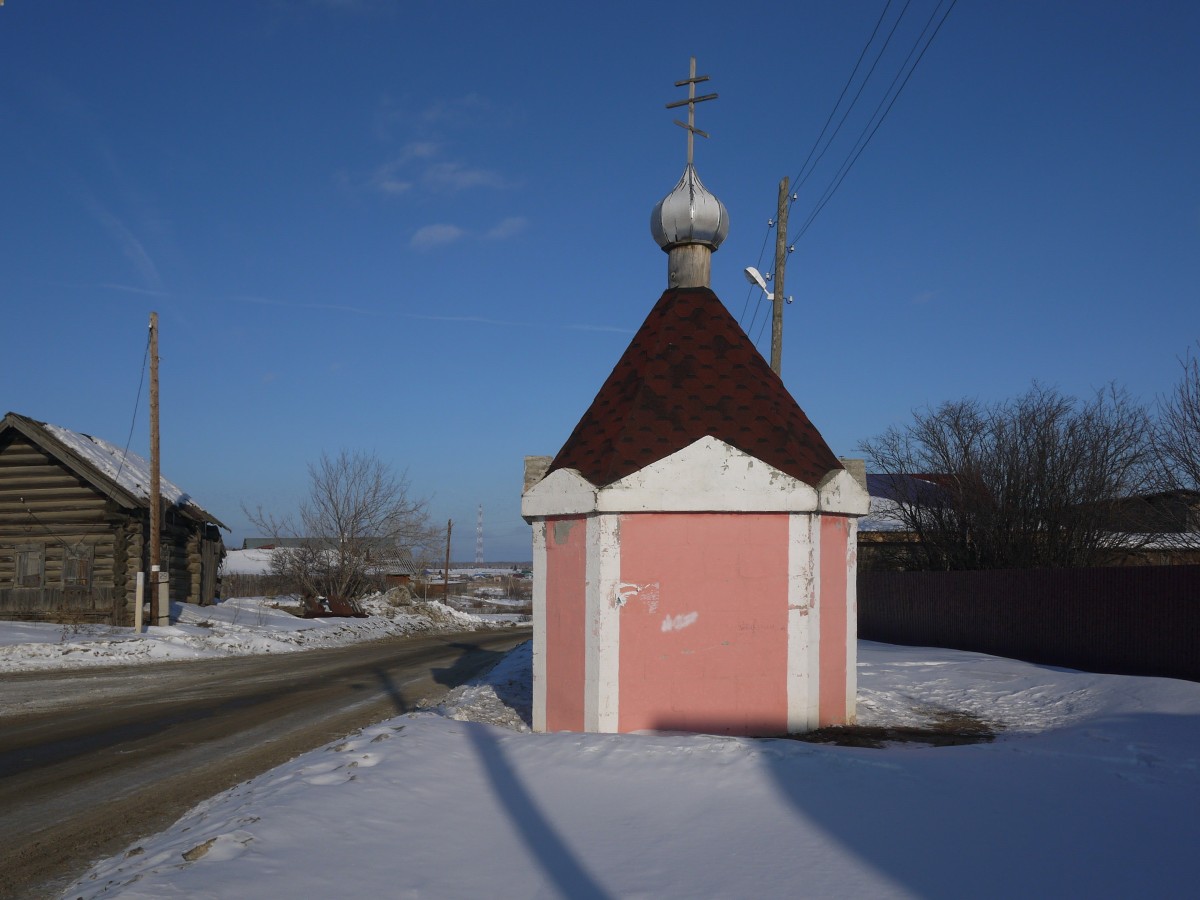 Неизвестная надкладезная часовня, Покровское (Артёмовский район (Артёмовский ГО), Свердловская область). фасады
