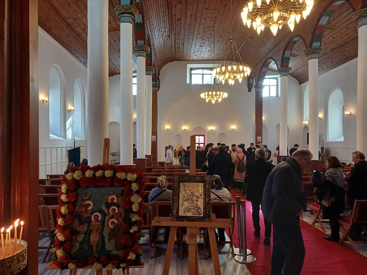Церковь Василия Великого, Трилья (Бурса, Турция). интерьер и убранство