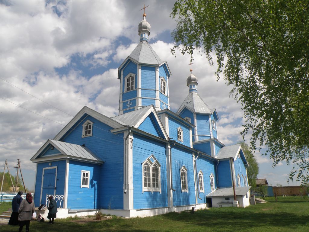 Церковь Николая Чудотворца, Темёшево (Шацкий район, Рязанская область). фасады