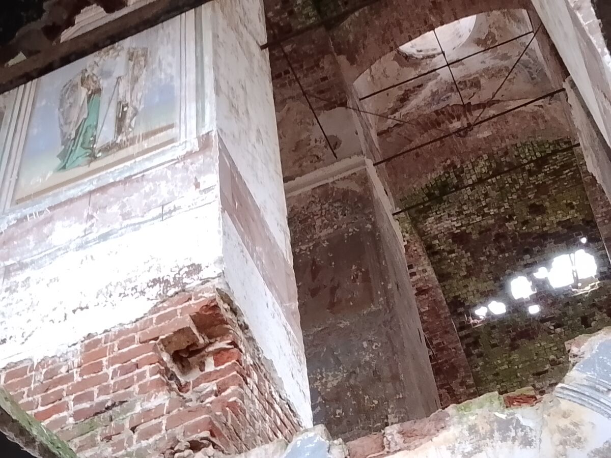 Церковь Николая Чудотворца, Никольское (Сямженский район, Вологодская область). интерьер и убранство