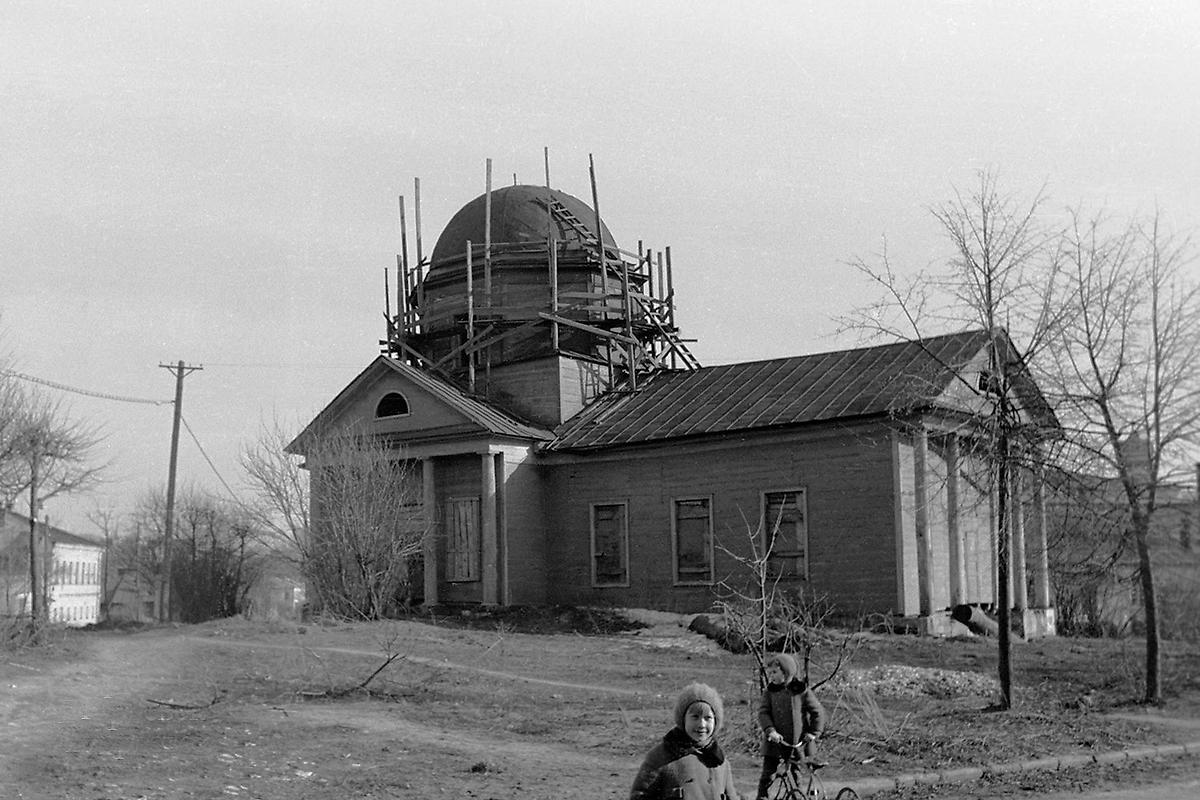 архивная фотография. Казанской иконы Божией Матери (старая). церковь, Егорьевск (Егорьевский городской округ, Московская область)