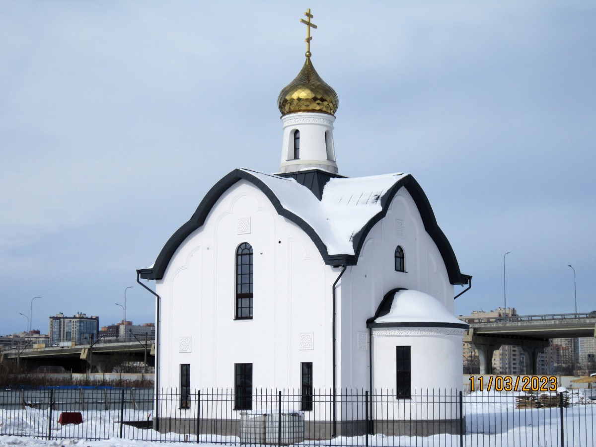 Церковь Александра Невского в Купчине, Фрунзенский район (Санкт-Петербург, г. Санкт-Петербург). фасады