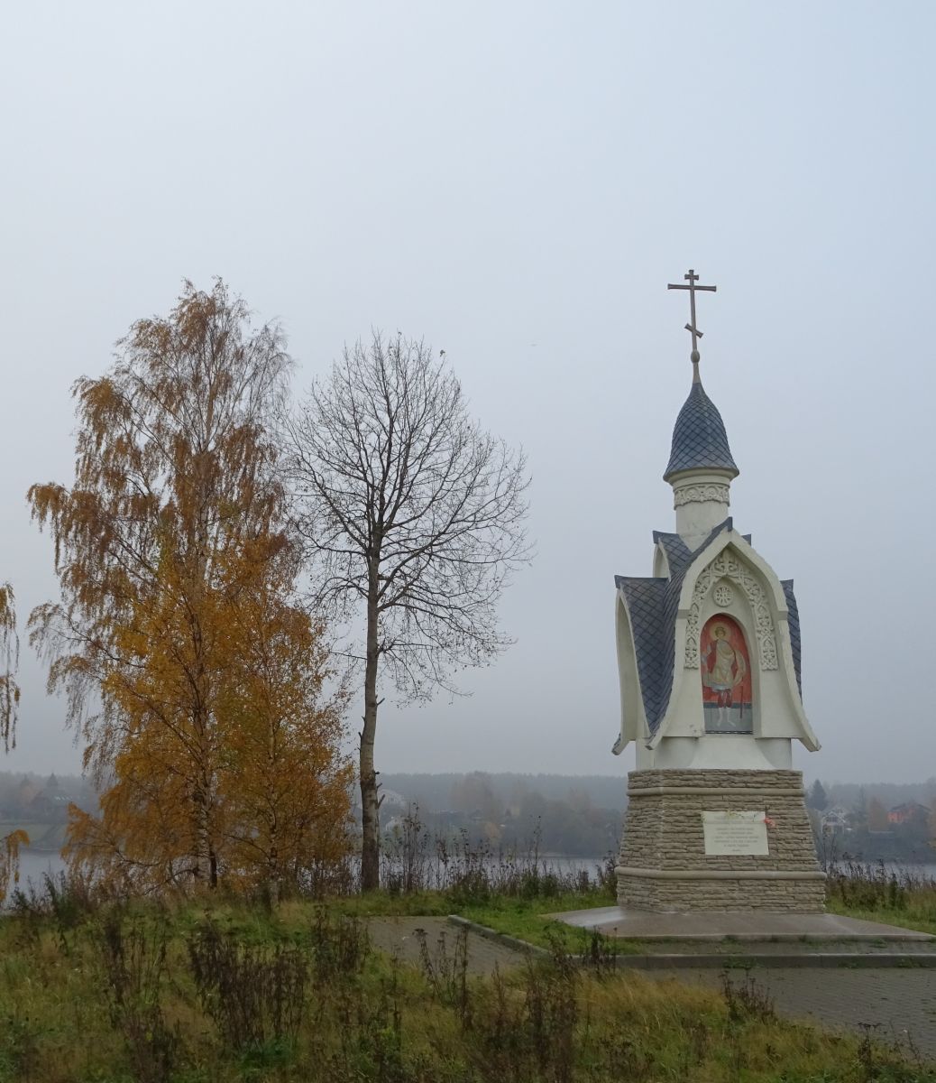 Дубровка (Невская Дубровка). Часовня Георгия Победоносца в Выборгской Дубровке. фасады