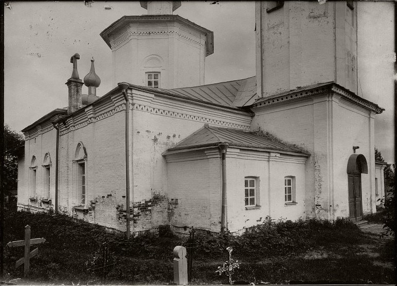 Церковь Воскресения Словущего, Вейно (Гдовский район, Псковская область). архивная фотография, Фото  конца XIX - начала XX вв. из фондов Музея при Российской академии художеств. (ГК №41111244)