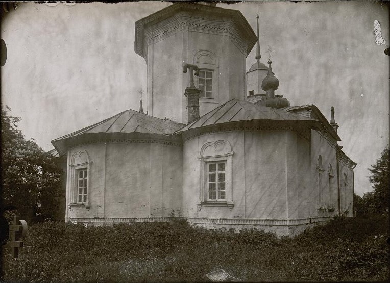 Вейно. Церковь Воскресения Словущего. архивная фотография, Фото  конца XIX - начала XX вв. из фондов Музея при Российской академии художеств. (ГК №41113595)