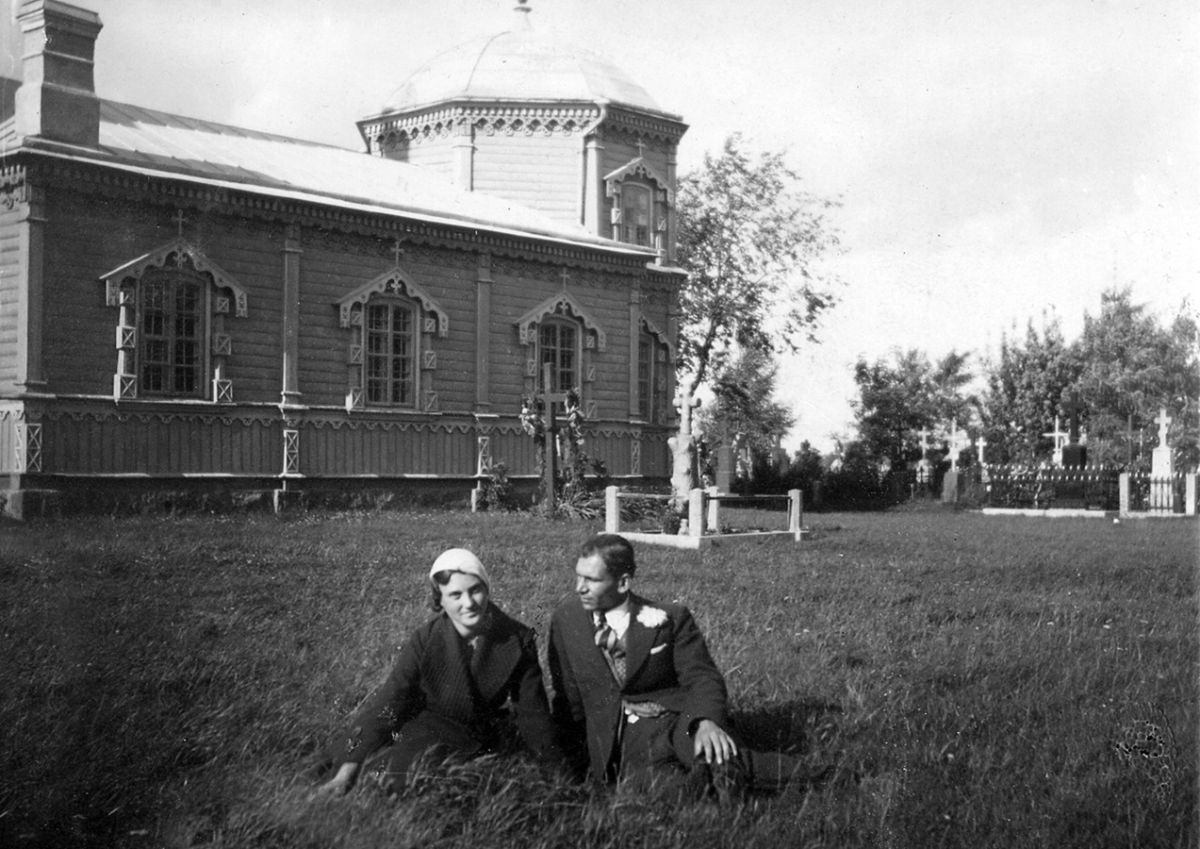 Церковь Троицы Живоначальной, Брест (Брест, город, Беларусь, Брестская область). архивная фотография, Южный фасад. Фото 1920-х годов из приходского архива