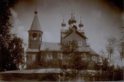 Церковь Рождества Пресвятой Богородицы (старая), Северный фасад церкви. Фото Григорьева Н. К. 1913 г. из фондов музея при Российской академии художеств. (Музейный № Ф-14780)<br>, Пенино, Сланцевский район, Ленинградская область