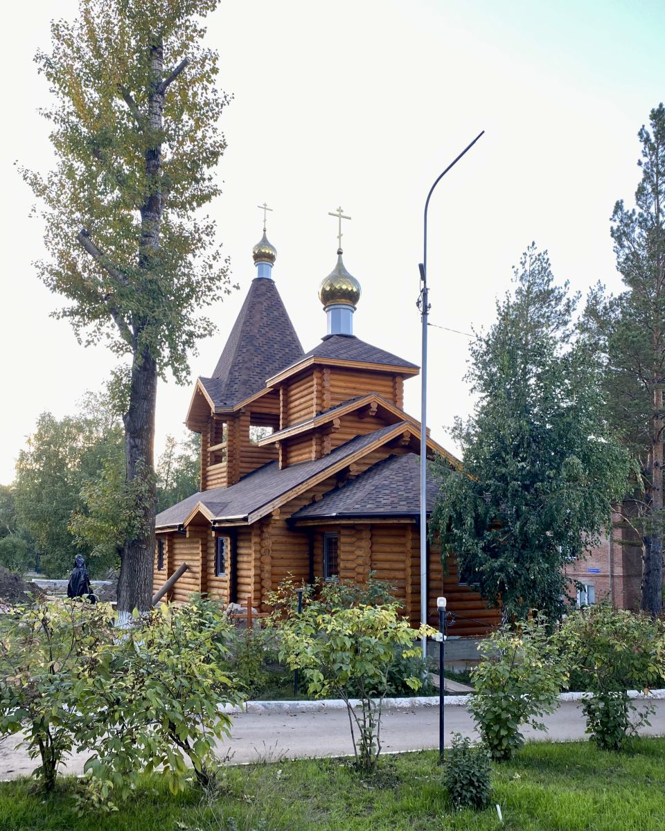 Церковь Амфилохия епископа и Всех Святых, в земле Красноярской просиявших, Красноярск (Красноярск, город, Красноярский край). фасады, Вид с ЮВ