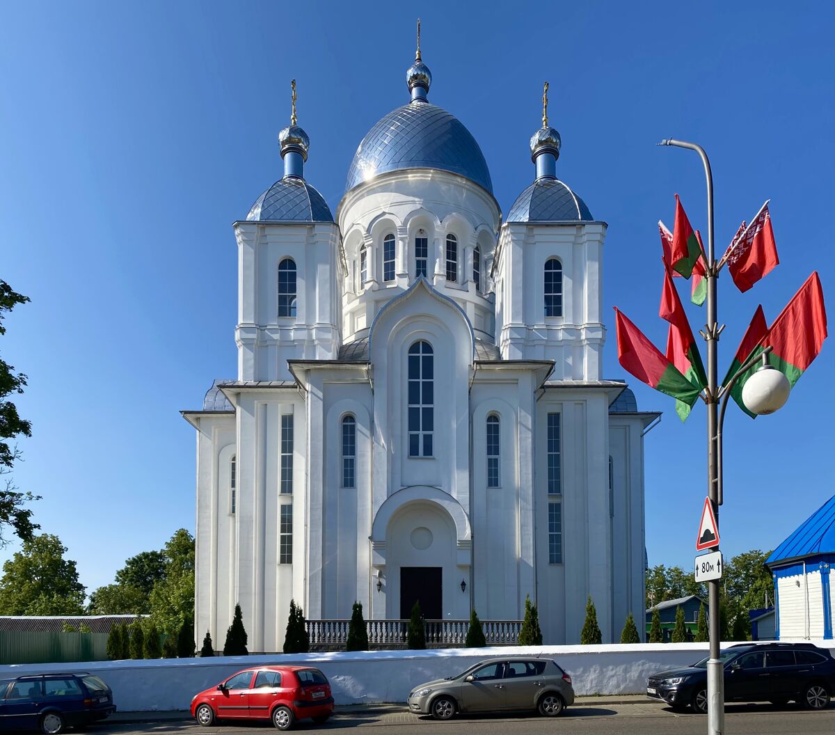 Собор Преображения Господня, Дятлово (Дятловский район, Беларусь, Гродненская область). фасады, Северный фасад