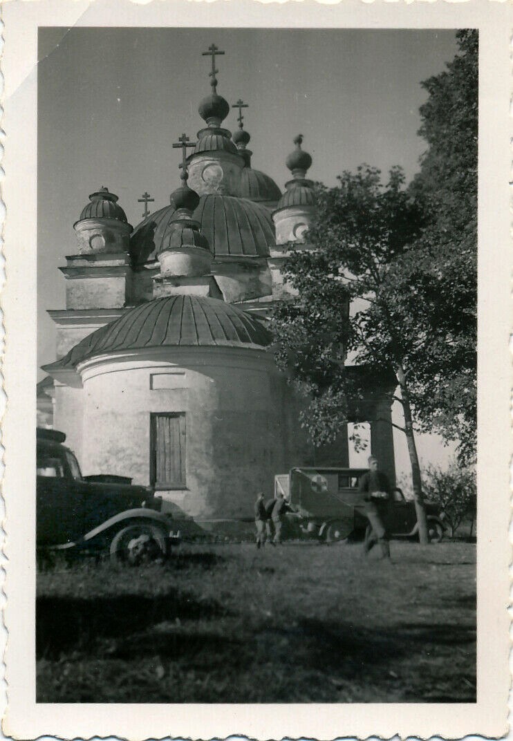 Елионка. Церковь Рождества Иоанна Предтечи. архивная фотография, Фото 1942 г. с аукциона e-bay.de