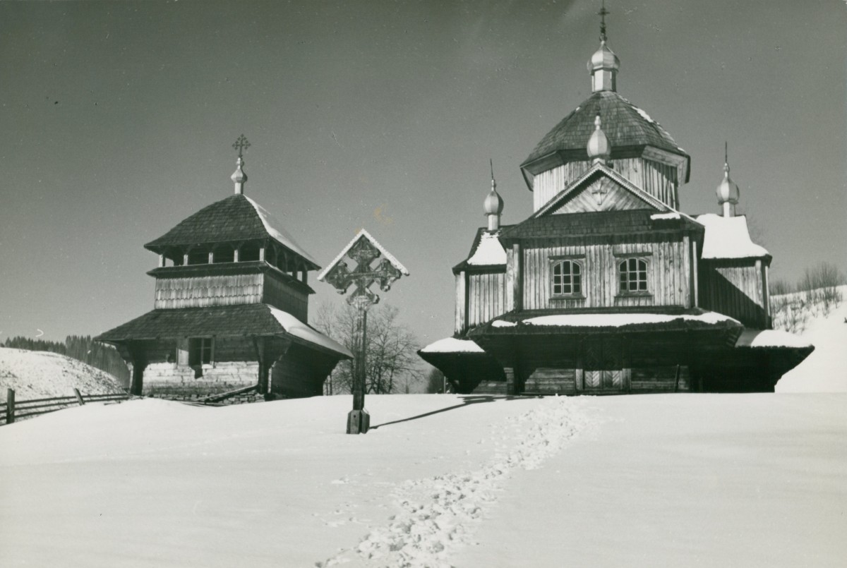 Быстрица. Георгия Победоносца. церковь. архивная фотография, Фото 1939 г. Польская национальная библиотека