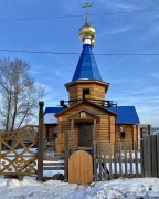 Церковь Серафима Саровского, Вид с запада<br>, Малое Голоустное, Иркутский район, Иркутская область