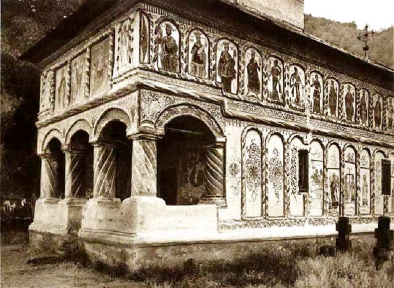 Церковь Михаила и Гавриила Архангелов, Кыйнений-Мич (Вылча, Румыния). архивная фотография, Фото 1900-х годов из приходского архива