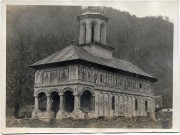 Церковь Михаила и Гавриила Архангелов, Фото 1916 г. с аукциона e-bay.de<br>, Кыйнений-Мич, Вылча, Румыния