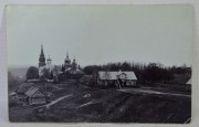 Храмовый комплекс. Церкви Успения Пресвятой Богородицы и Николая Чудотворца, Почтовая фотооткрытка 1910-х годов<br>, Копорье, Ломоносовский район, Ленинградская область