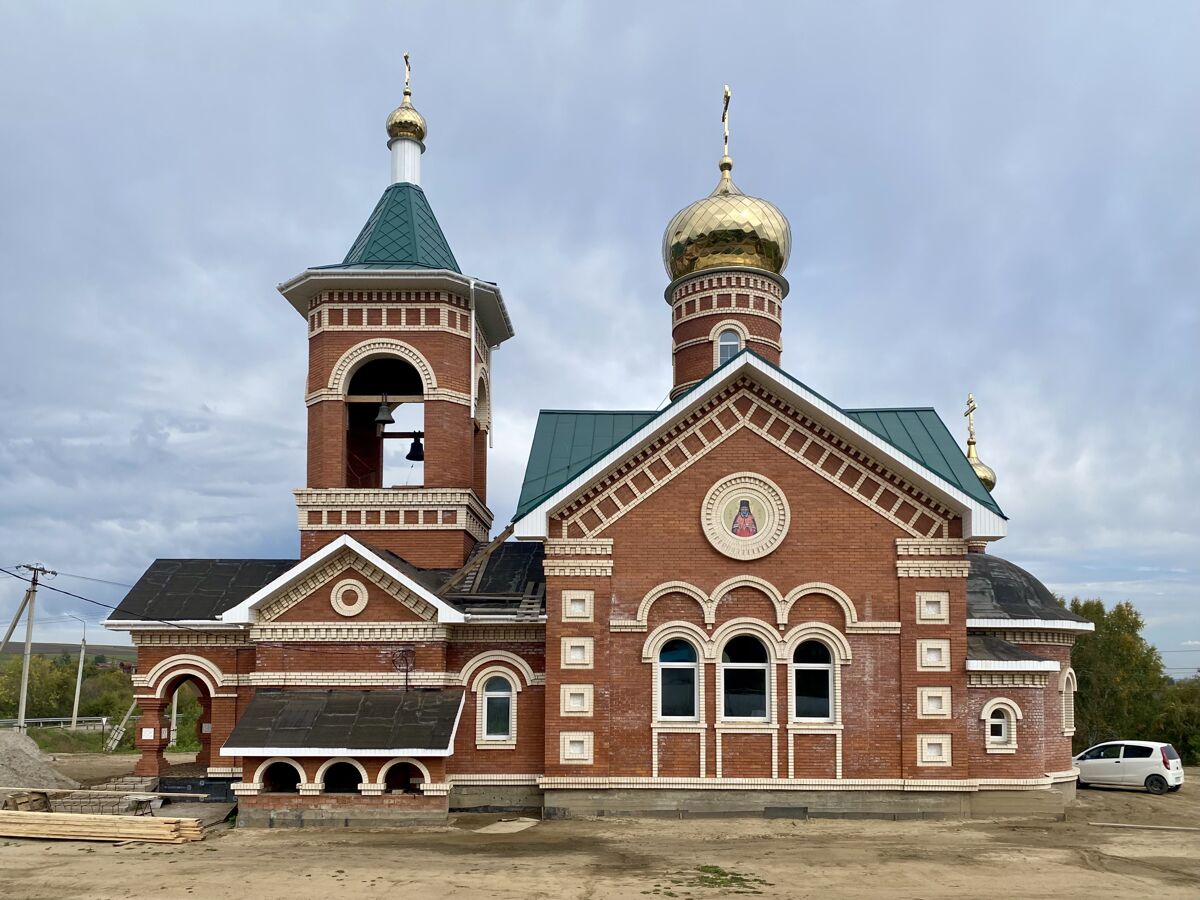 Церковь Софрония, епископа Иркутского, Мамоны (Иркутский район, Иркутская область). фасады, Южный фасад