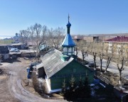 Молитвенный дом Благовещения Пресвятой Богородицы, Вид с севера (на заднем плане новая церковь)<br>, Свирск, Черемховский район, Иркутская область