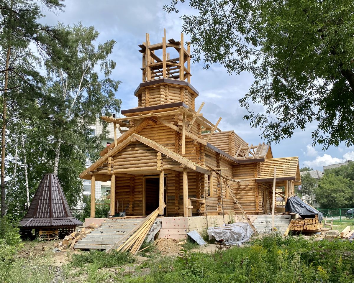 Церковь Василия Мангазейского, Новосибирск (Новосибирск, город, Новосибирская область). документальные фотографии, Вид с юга