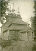 Церковь Рождества Пресвятой Богородицы, Фото 1930-1931 г. из фондов Российского этнографического музея. (ГК №18208301)<br>, Новосёлки (акватория Рыбинского водохранилища), Брейтовский район, Ярославская область