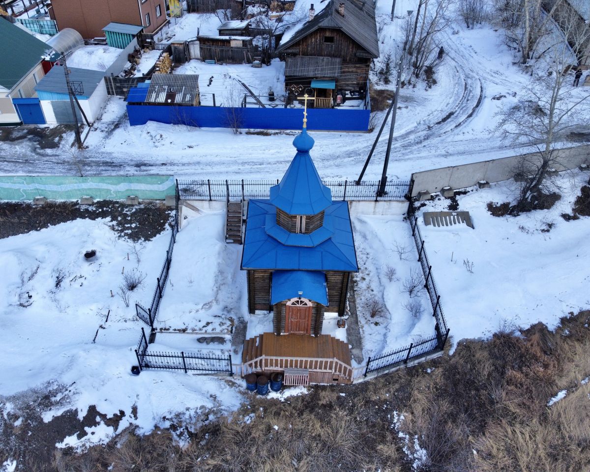 Часовня Георгия Победоносца, Киренск (Киренский район, Иркутская область). фасады, Сверху