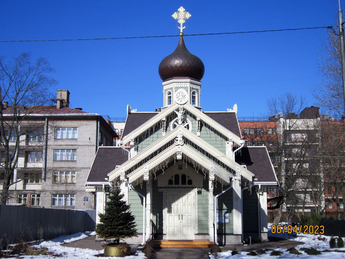 Церковь Сергия Радонежского на Крестовском острове, Петроградский район (Санкт-Петербург, г. Санкт-Петербург). фасады
