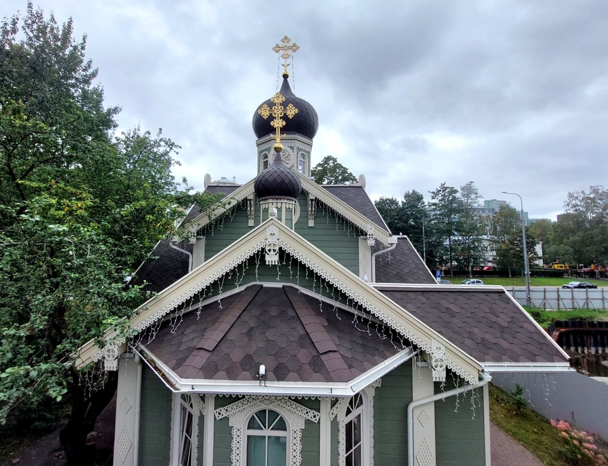 Церковь Сергия Радонежского на Крестовском острове, Петроградский район (Санкт-Петербург, г. Санкт-Петербург). архитектурные детали