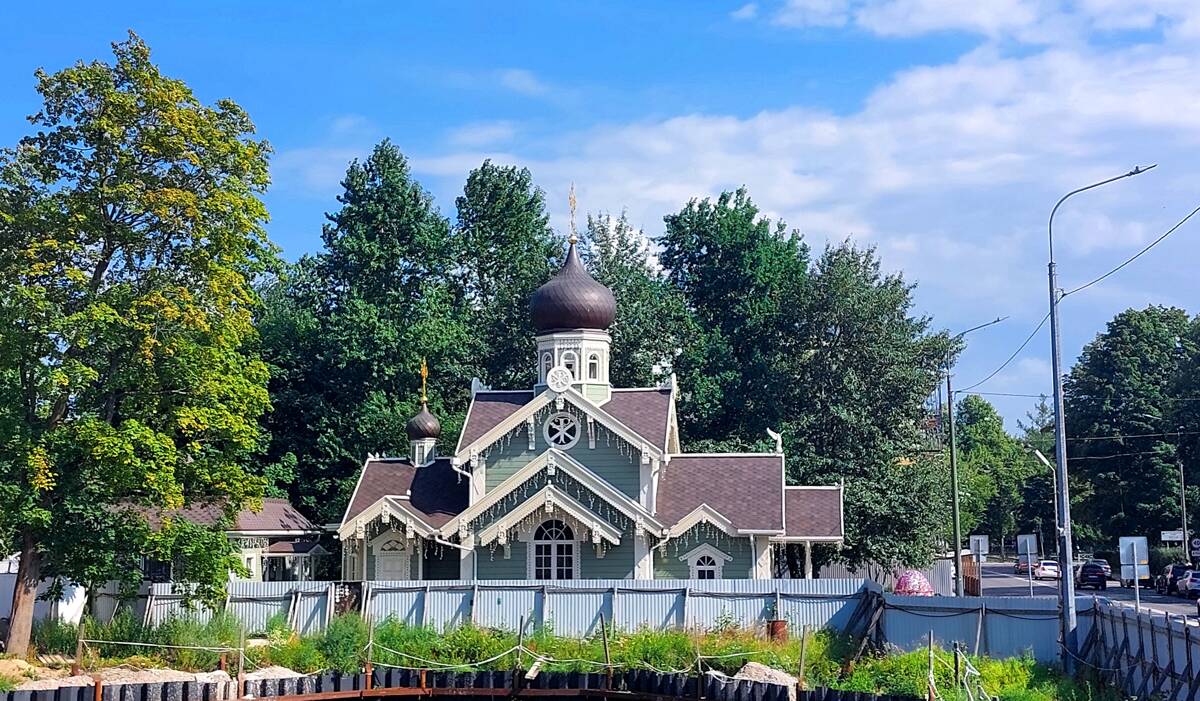 Церковь Сергия Радонежского на Крестовском острове, Петроградский район (Санкт-Петербург, г. Санкт-Петербург). фасады