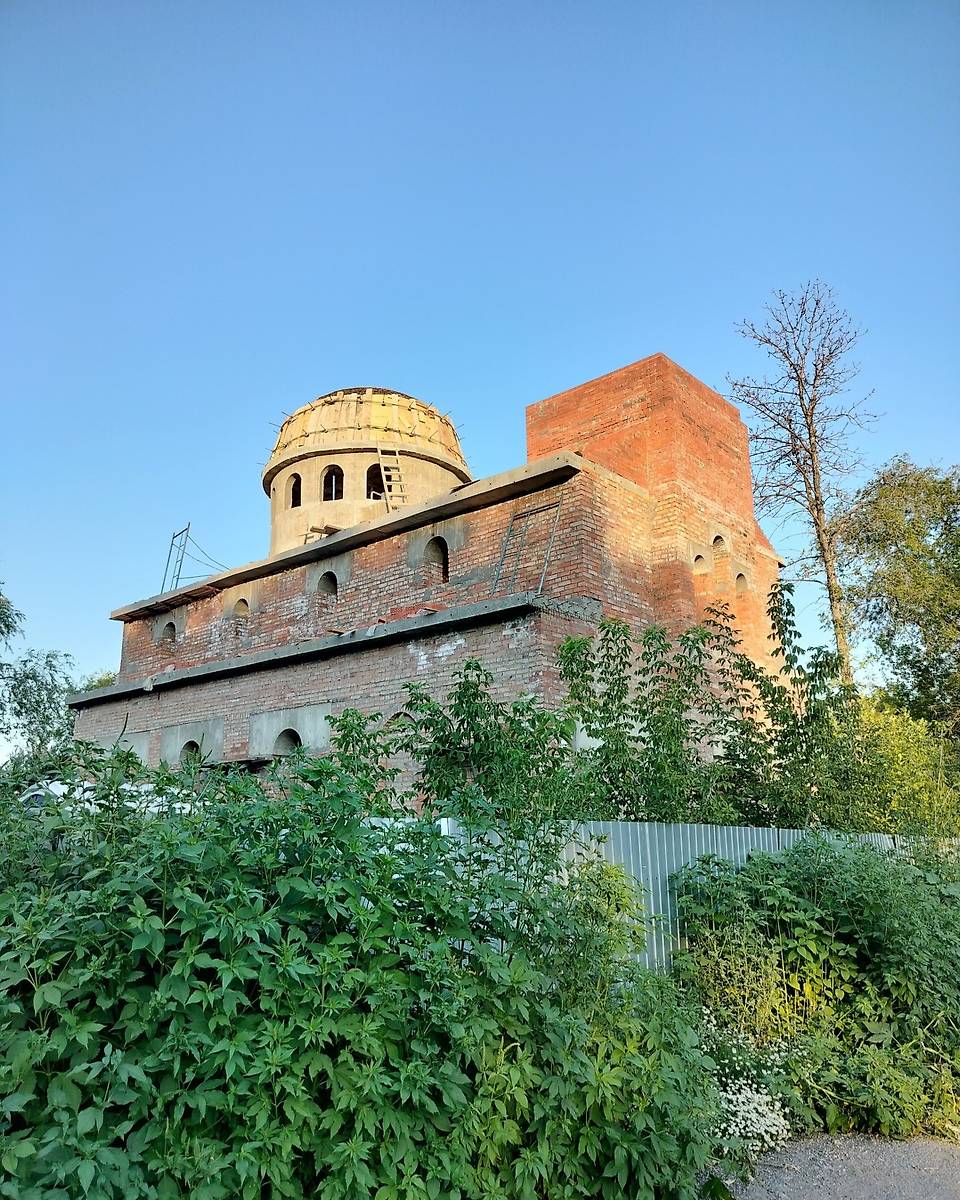 фасады. Церковь иконы Божией Матери "Неупиваемая Чаша" (строящаяся), Толевый (Самара, город, Самарская область)