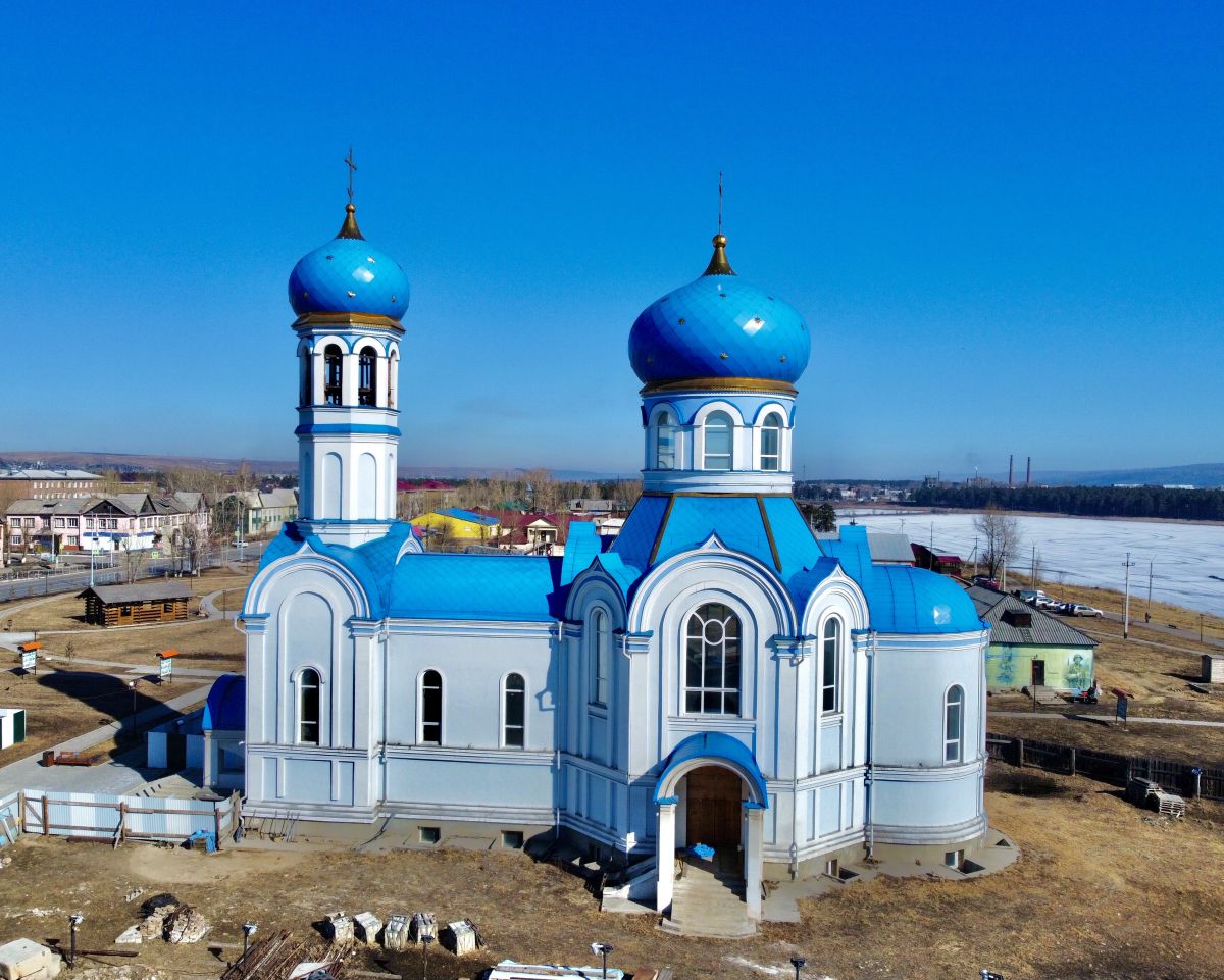 Церковь Благовещения Пресвятой Богородицы (строится), Свирск (Черемховский район, Иркутская область). фасады, Вид с юга