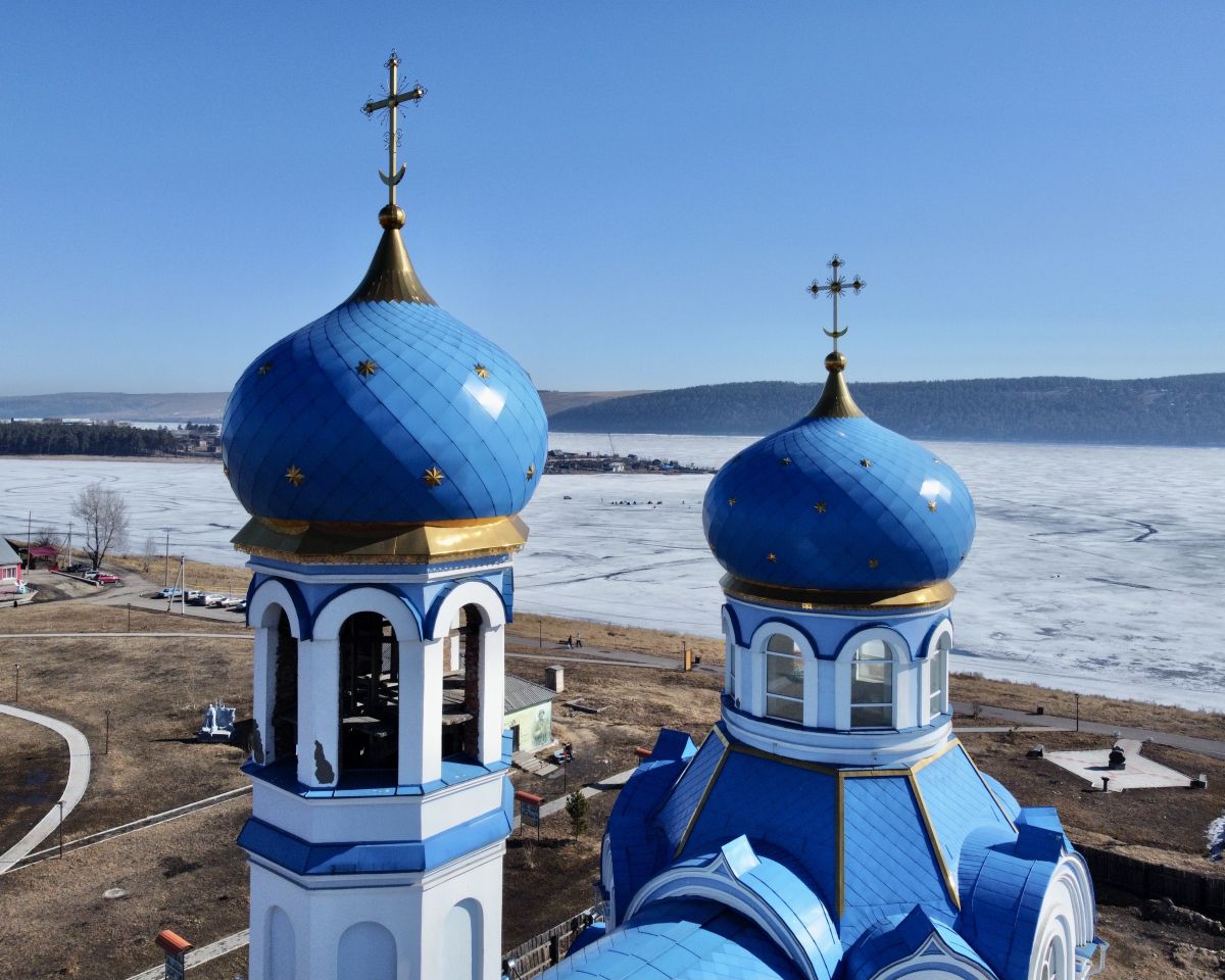 Церковь Благовещения Пресвятой Богородицы (строится), Свирск (Черемховский район, Иркутская область). архитектурные детали, Купола храма
