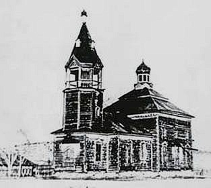 Церковь Екатерины, Берёзовское (Курагинский район, Красноярский край). архивная фотография